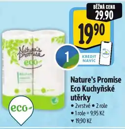 Albert Nature's Promise Eco Kuchyňské utěrky nabídka