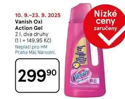 Tesco Vanish Oxi Action Gel, 2 l nabídka