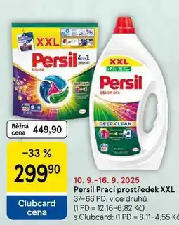 Tesco Persil Prací prostředek XXL, 37-66 PD, více druhů nabídka