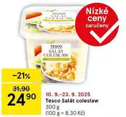 Tesco Tesco Salát coleslaw, 300 g nabídka