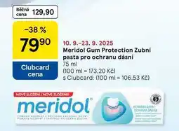Tesco Meridol Gum Protection Zubní pasta pro ochranu dásní, 75 ml nabídka