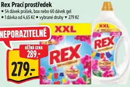 Albert Rex Prací prostředek nabídka
