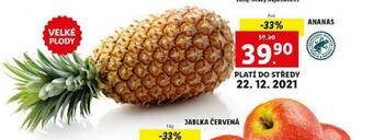 Lidl Ananas nabídka