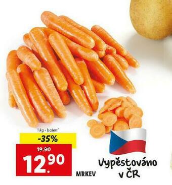 Lidl Mrkev nabídka