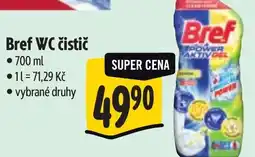 Albert Bref WC čistič nabídka