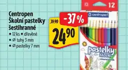 Albert Centropen Školní pastelky šestihranné nabídka