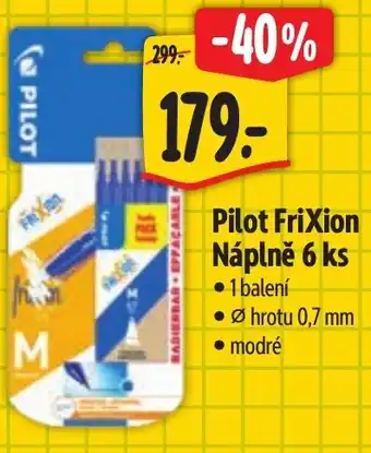 Albert Pilot Frixion Náplně nabídka