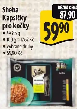 Albert Sheba Kapsičky pro kočky nabídka
