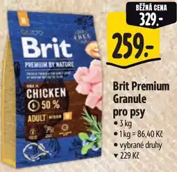 Albert Brit Premium Granule pro psy nabídka