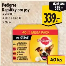 Albert Pedigree Kapsičky pro psy nabídka