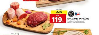 Lidl Hovězí maso na polévku nabídka