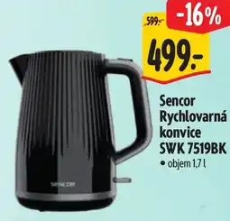 Albert Sencor Rychlovarná konvice SWK 7519BK nabídka