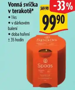 Albert Vonná svíčka v terakotĕ nabídka