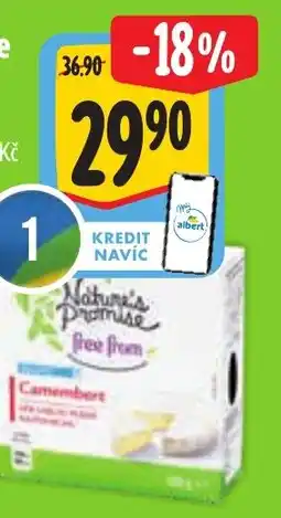 Albert Nature's Promise Free From Camembert nabídka