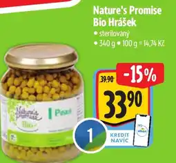 Albert Nature's Promise Bio Hrášek nabídka