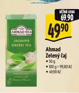 Albert Ahmad Zelený čaj nabídka
