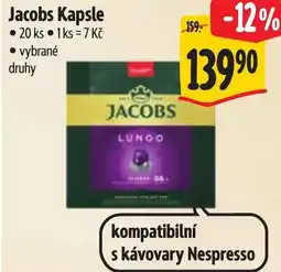 Albert Jacobs Kapsle nabídka