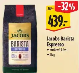 Albert Jacobs Barista Espresso nabídka