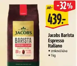 Albert Jacobs Barista Espresso Italiano nabídka