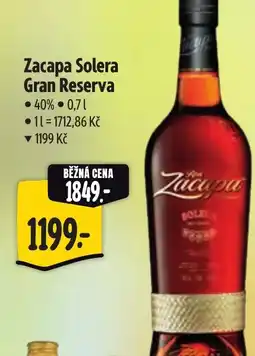 Albert Zacapa Solera Gran Reserva nabídka