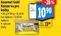 Albert Gourmet Gold Konzerva pro kočky nabídka