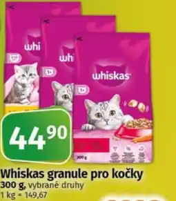 COOP TIP Whiskas granule pro kočky nabídka