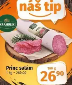 COOP TIP Princ salám nabídka