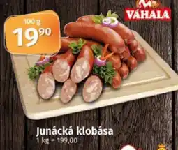 COOP TIP Junácká klobása nabídka