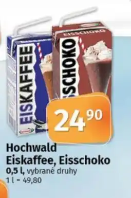 COOP TIP Hochwald Eiskaffee, Eisschoko nabídka