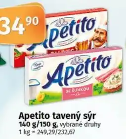 COOP TIP Apetito tavený sýr nabídka