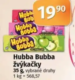 COOP TIP Hubba Bubba žvýkačky nabídka