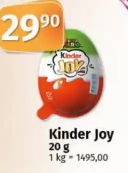 COOP TIP Kinder Joy nabídka