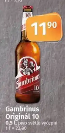 COOP TIP Gambrinus Originál 10 nabídka
