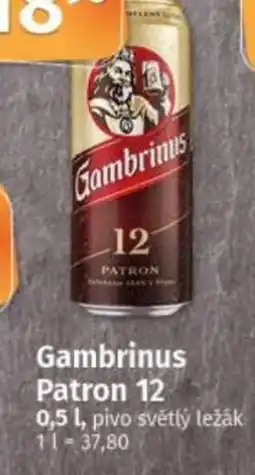COOP TIP Gambrinus Patron 12 nabídka