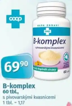 COOP TIP B-komplex 60 tbl. nabídka
