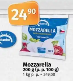COOP TIP Ranko Mozzarella nabídka