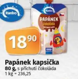 COOP TIP Ranko Papánek kapsička nabídka