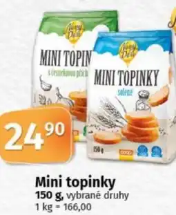 COOP TIP Mini topinky nabídka