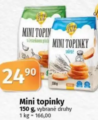 COOP TIP Mini topinky nabídka