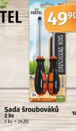 COOP TIP Fortel Sada šroubováků nabídka