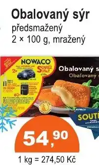 COOP DISKONT Nowaco Obalovaný sýr nabídka