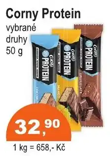 COOP DISKONT Corny Protein nabídka