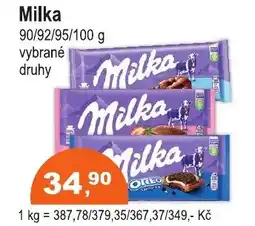 COOP DISKONT Milka nabídka