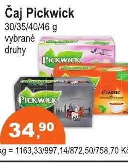 COOP DISKONT Čaj Pickwick nabídka