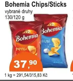 COOP DISKONT Bohemia Chips/Sticks nabídka
