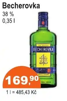 COOP DISKONT Becherovka 38 % nabídka