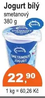 COOP DISKONT Ranko Jogurt bílý smetanový nabídka