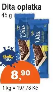 COOP DISKONT Dita oplatka nabídka