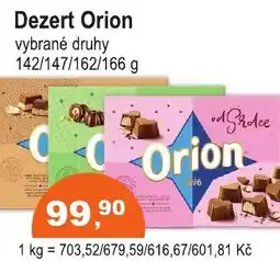 COOP DISKONT Dezert Orion nabídka