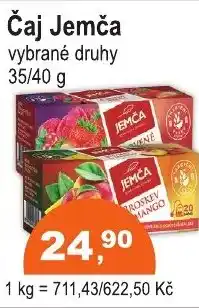 COOP DISKONT Čaj Jemča nabídka
